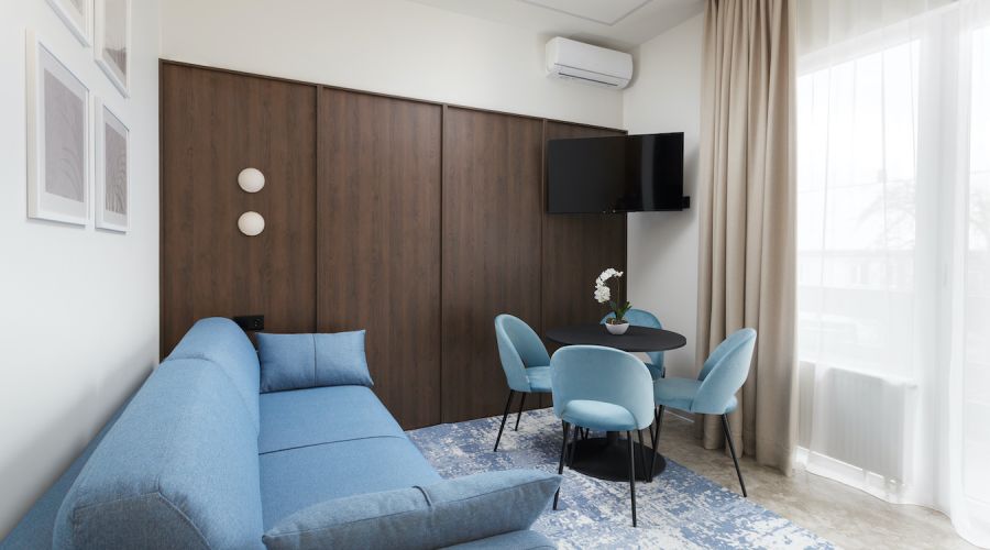 Апартаменты 4-местные с балконом