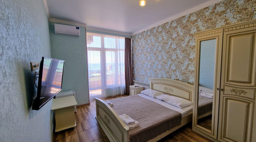 Делюкс 2-местный 1-комнатный с балконом и видом на море