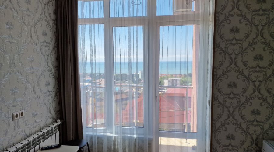 Делюкс 4-местный 1-комнатный с балконом и видом на море