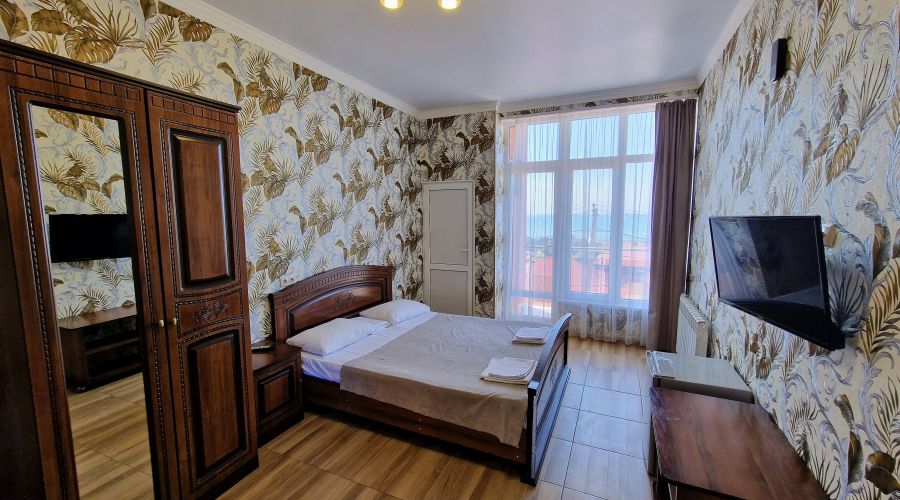 Делюкс 2-местный 1-комнатный с балконом и видом на море