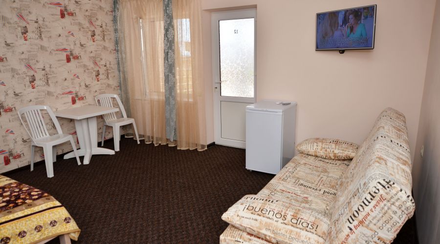 Семейный 4-местный 1-комнатный