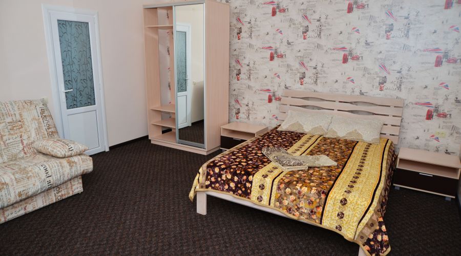 Семейный 4-местный 1-комнатный