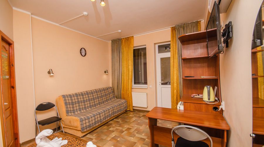 Стандартный 2-местный 1-комнатный