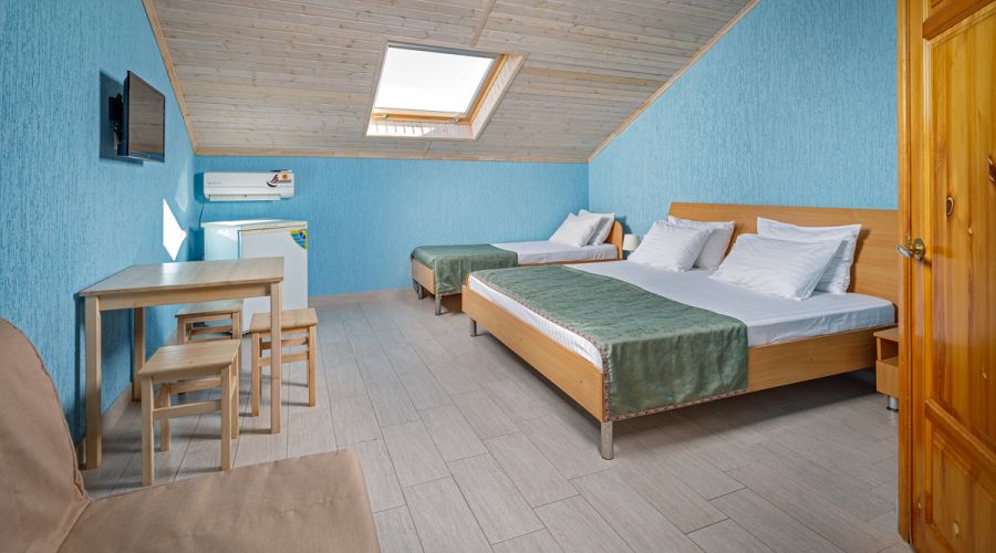 Комфорт Плюс на мансарде 4-местный