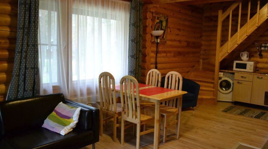 Коттедж 6-местный 7х9 c 2-мя спальнями и сауной