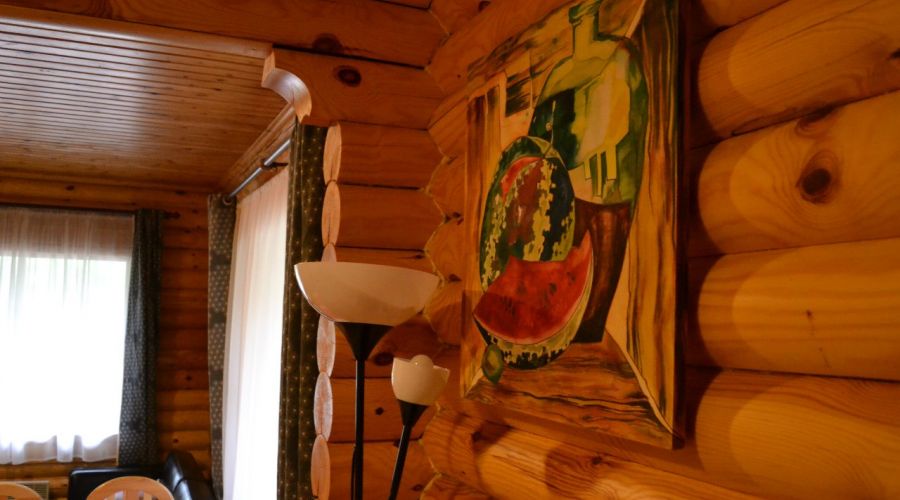 Коттедж 6-местный 7х9 c 2-мя спальнями и сауной