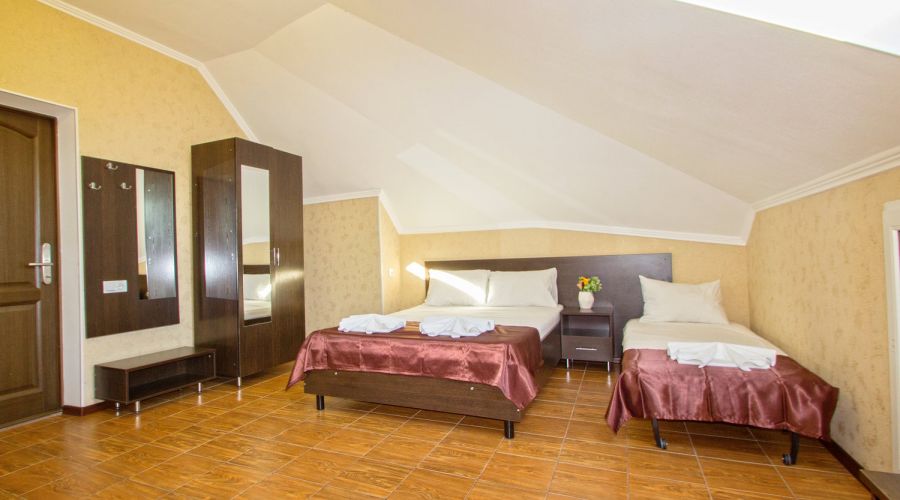 Стандарт 2-местный без балкона (МАНСАРДА)