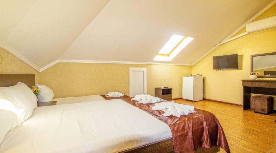 Стандарт 2-местный без балкона (МАНСАРДА)