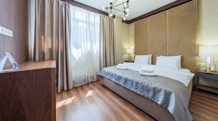 Апартаменты 4 местный с терасой 