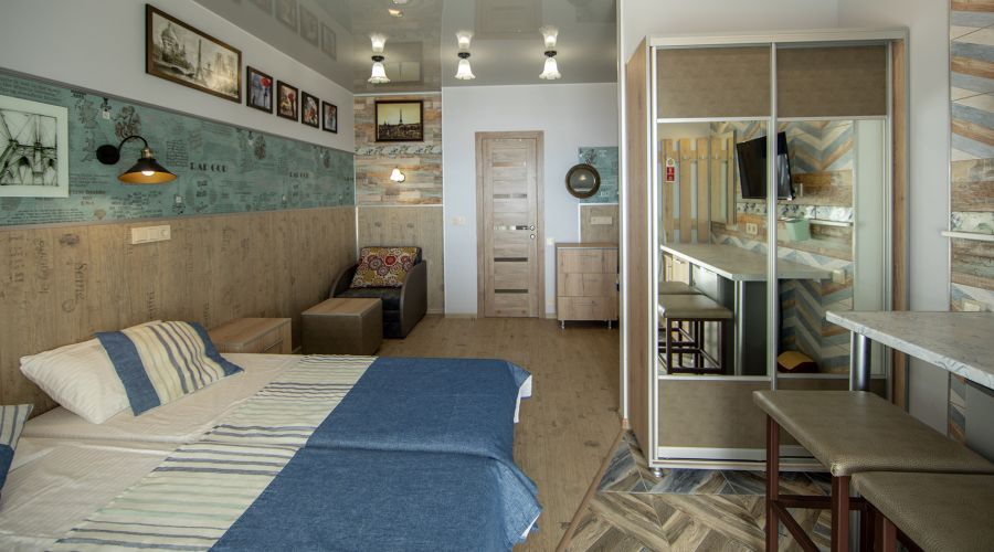 Комфорт плюс 2-местный 1-комнатный с террасой