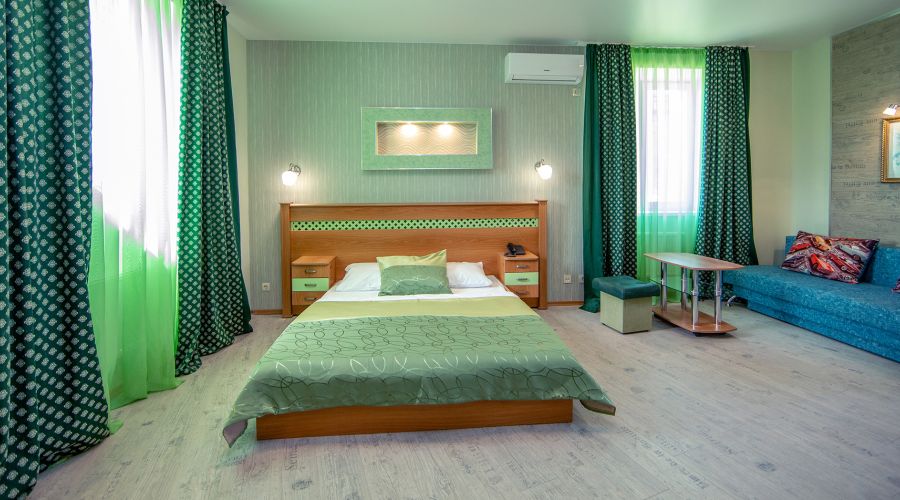 Студия 2-местный 1-комнатный