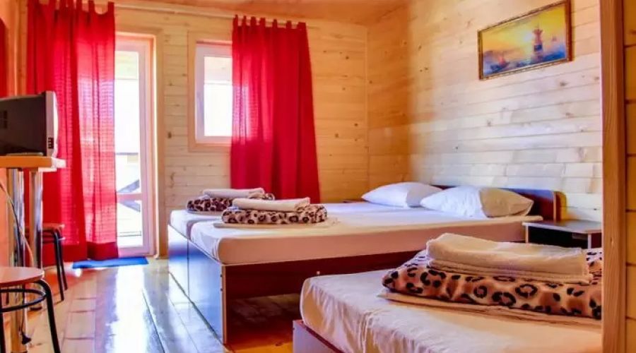 Стандартный 4-местный 1-комнатный