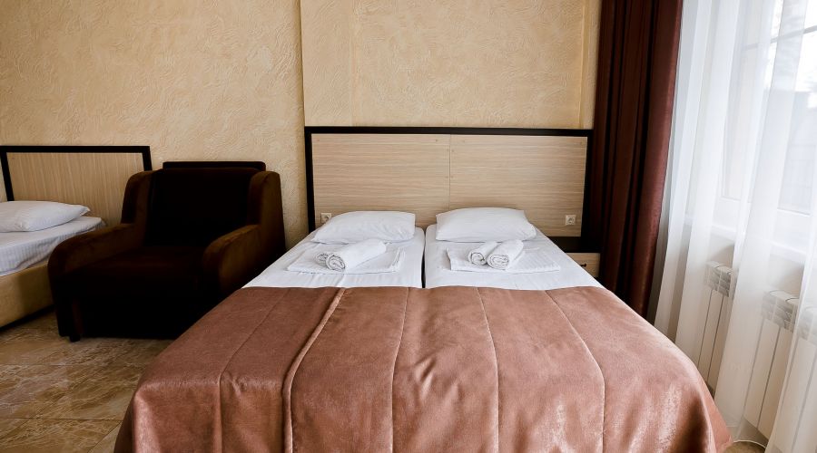 Люкс 3-местный у бас. 1 этаж