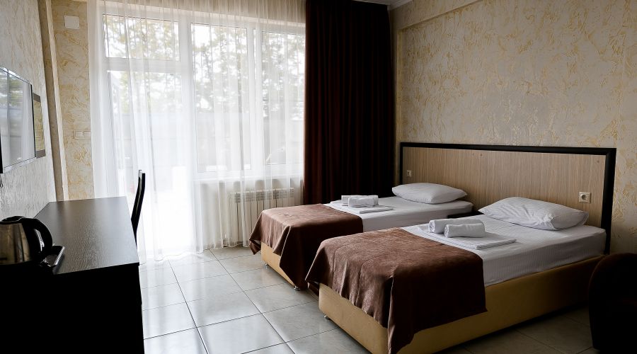 Люкс 2-местный (во двор) 1 эт