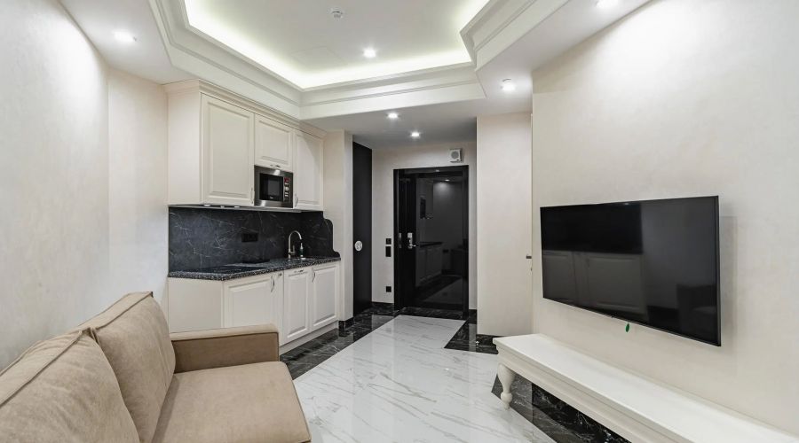 Студия 2-местный 1-комнатный с видом на море