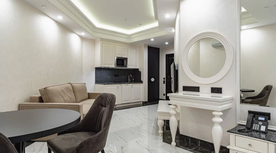 Студия 2-местный 1-комнатный с видом на море