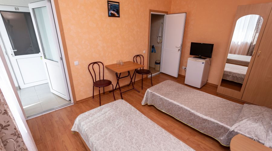 Стандартный 2-местный 1-комнатный