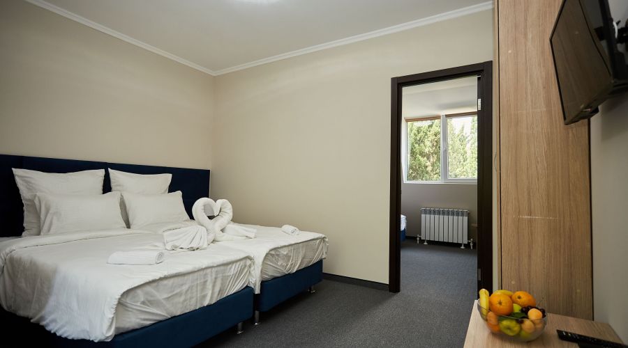 Люкс 4-местный 2-комнатный