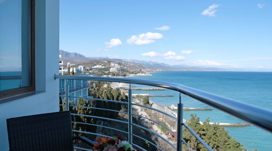 Стандарт TWIN 2-местный 1-комнатный (вид на море)