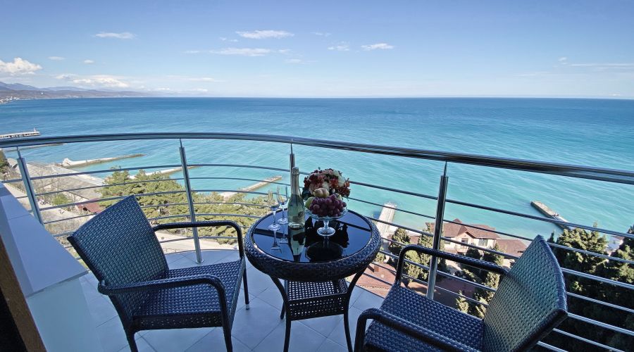 Стандарт TWIN 2-местный 1-комнатный (вид на море)