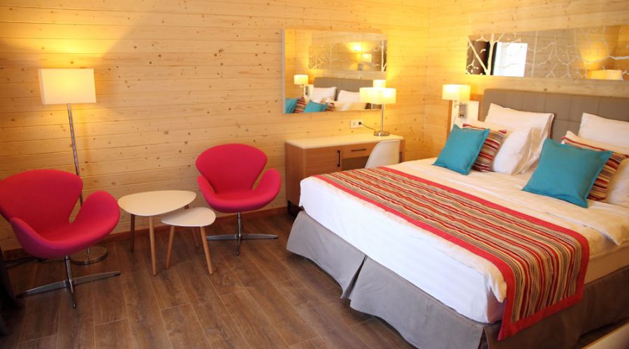 Апартаменты 4-местные 2-комнатные (с двумя спальнями)