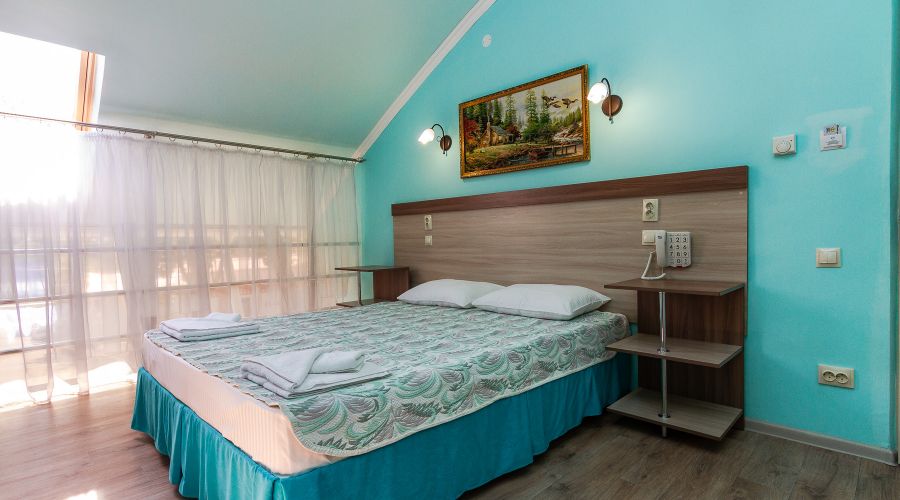 Люкс 5-местный 2-комнатный корпус на бассейн