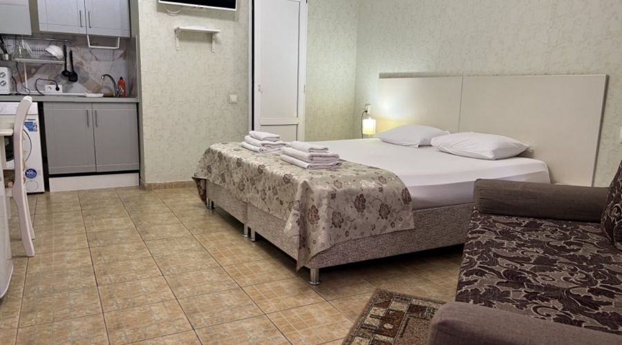 Апартаменты 4-местные семейные с кухней