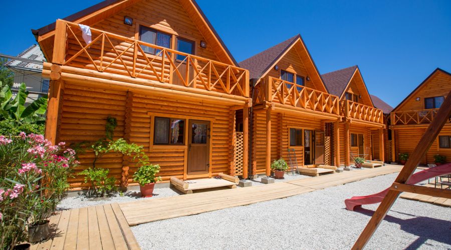 Коттедж 6-местный 2-этажный с балконом