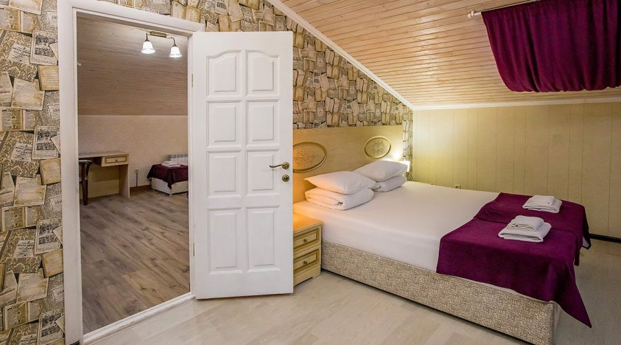 Апартаменты 5-местный мансардный с кухонным блоком