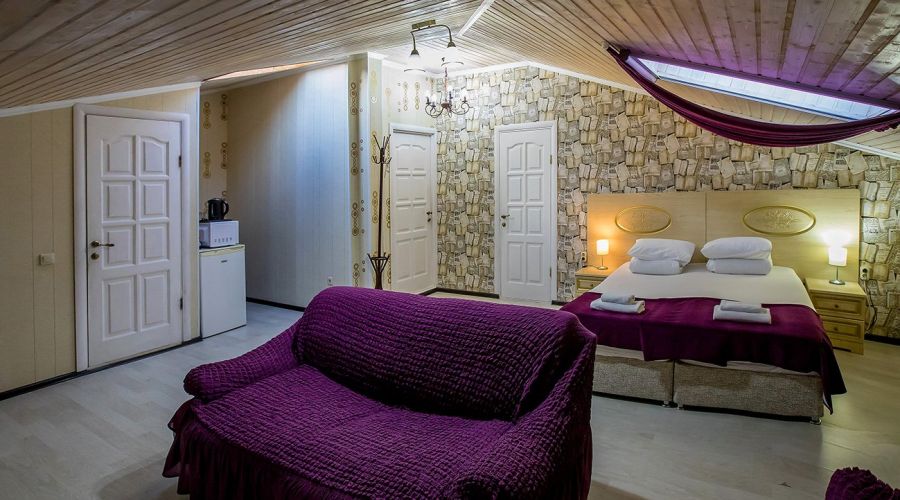 Апартаменты 5-местный мансардный с кухонным блоком