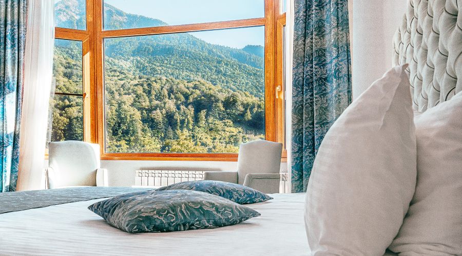 Улучшенный 2 местный с видом на горы