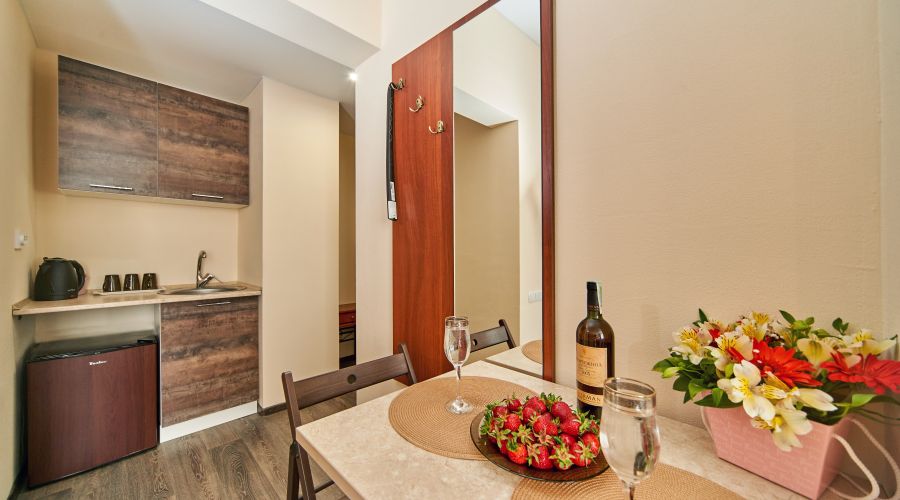 Семейный 4-местный 1-комнатный