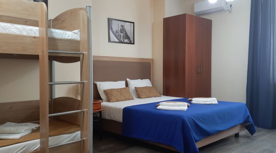 Семейный 4-местный 1-комнатный