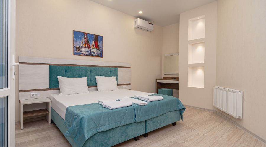 Апартаменты 12 5-местные 2-комнатные