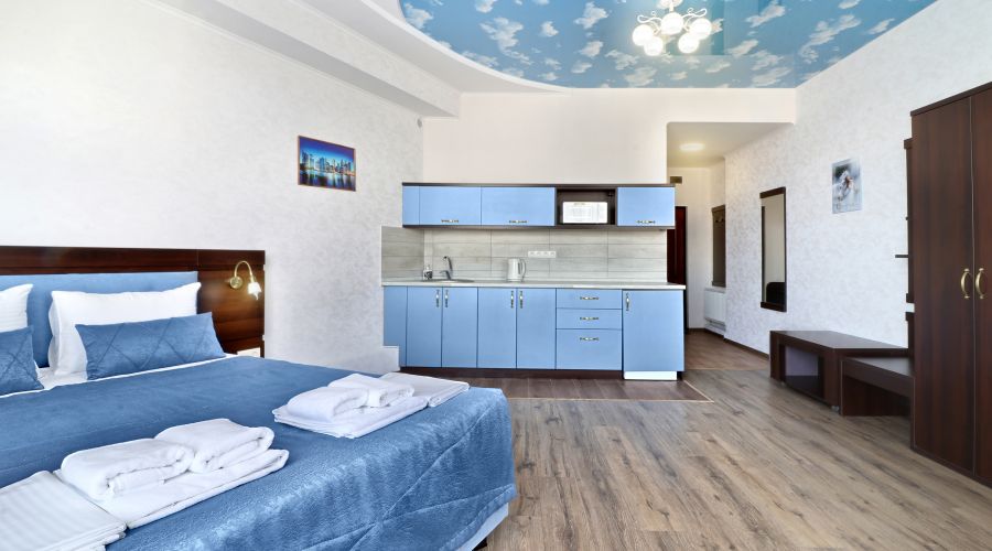 Апартаменты 1 3-местные студия