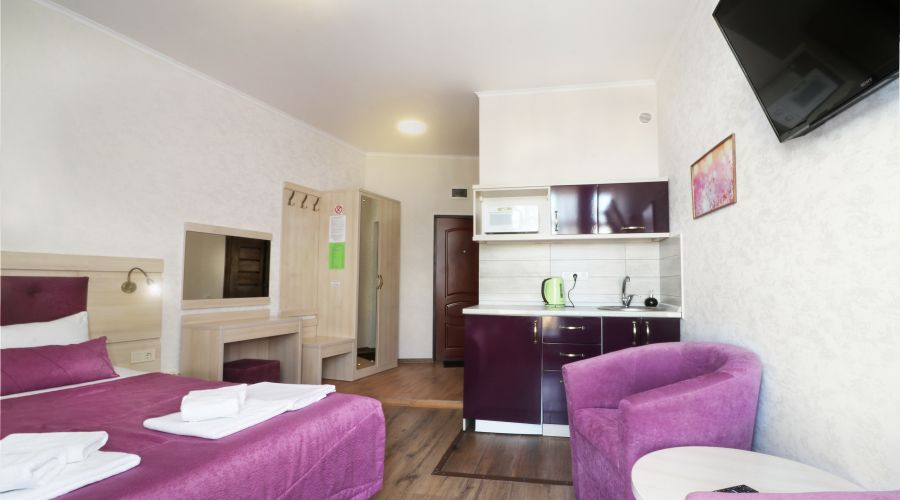 Апартаменты 2 студия 3-местные