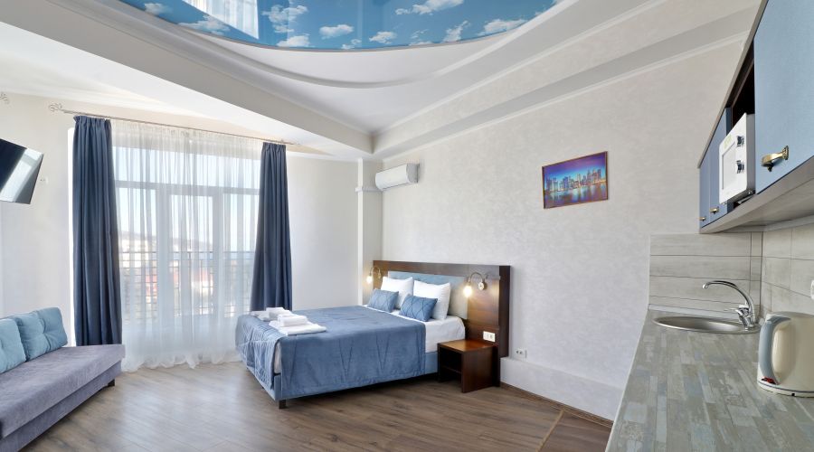 Апартаменты 1 3-местные студия