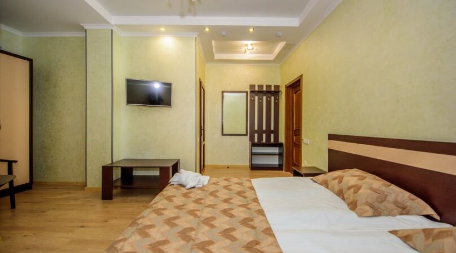 Эконом Бюджет 2-местный 1-комнатный (одна двуспальная кровать)