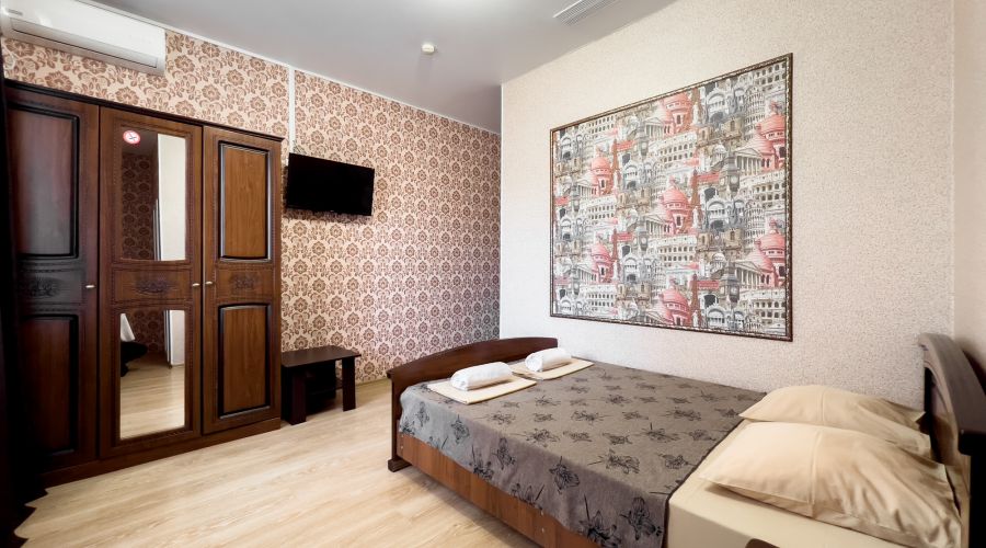 Стандарт 2-местный  с 2-спальной кроватью