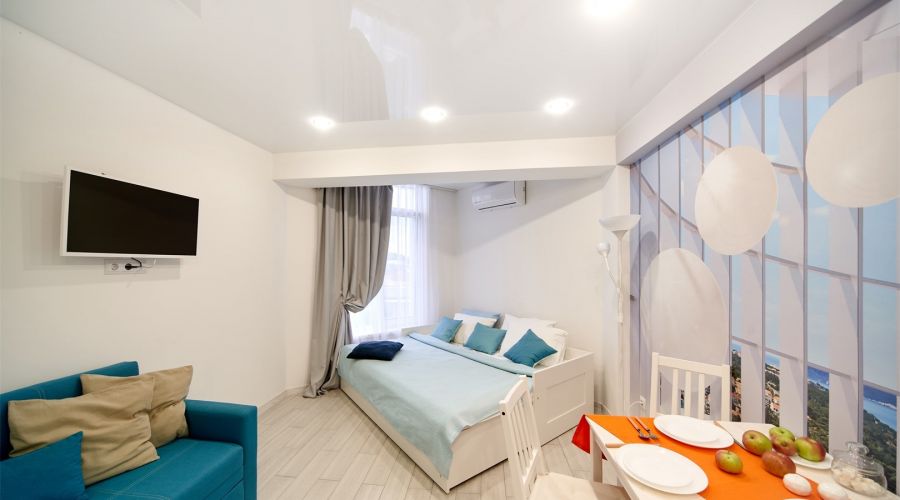 Апартаменты Standard 2-местный 1-комнатный (вид на бассейн)