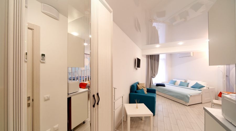 Апартаменты Standard 2-местный 1-комнатный (вид на бассейн)