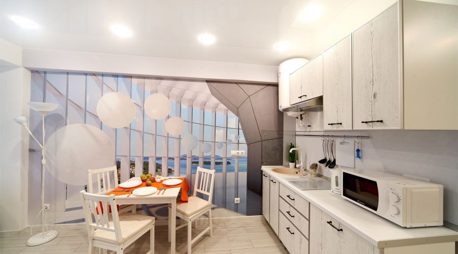 Апартаменты Standard 2-местный 1-комнатный (вид на бассейн)