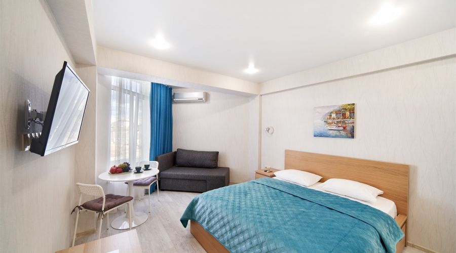 Апартаменты Standard 2-местный 1-комнатный (вид на бассейн)