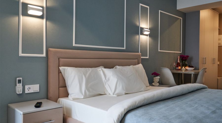 Апартаменты Standard Плюс 2-местный 1-комнатный (вид на море и внутренний двор)