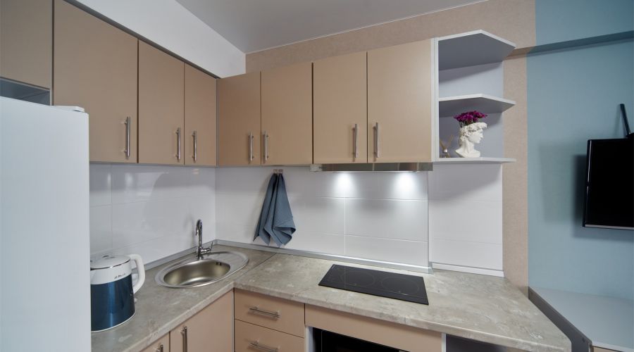 Апартаменты Standard Плюс 2-местный 1-комнатный (вид на море и внутренний двор)