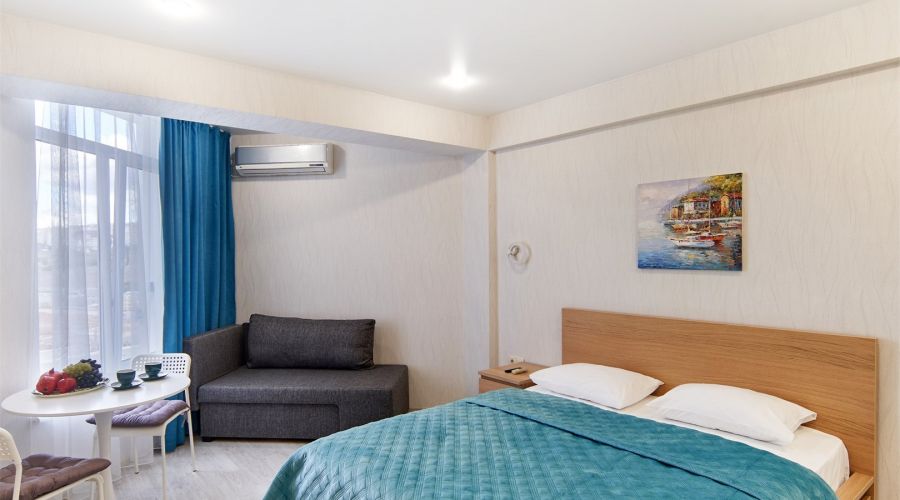 Апартаменты Standard 2-местный 1-комнатный (вид на бассейн)