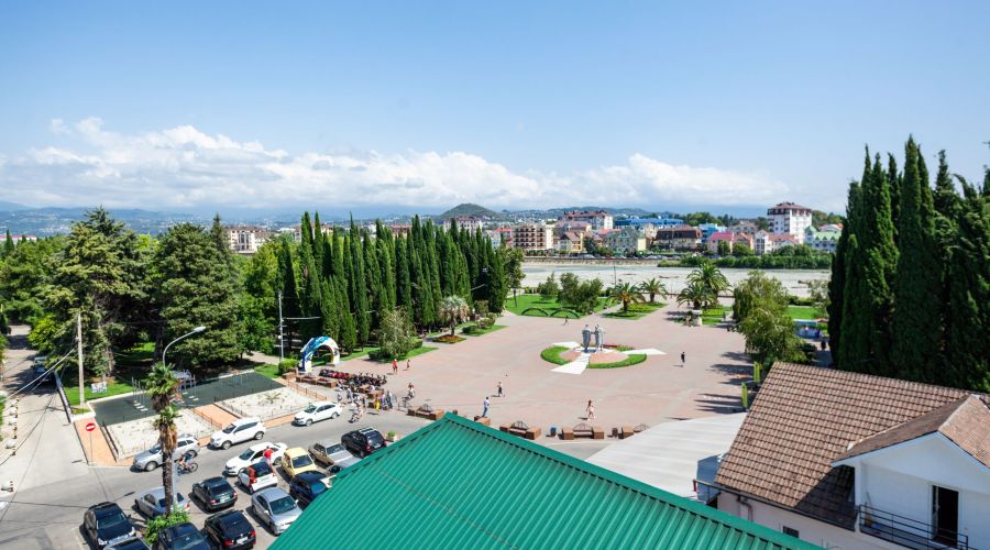 Номер 3-местный номер 62, вид на реку и горы