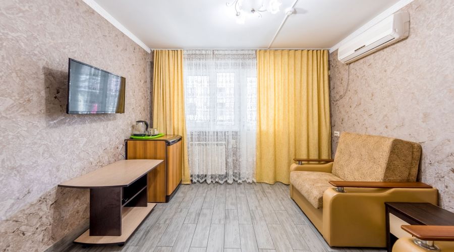 Апартаменты 4-местные с 1 спальней