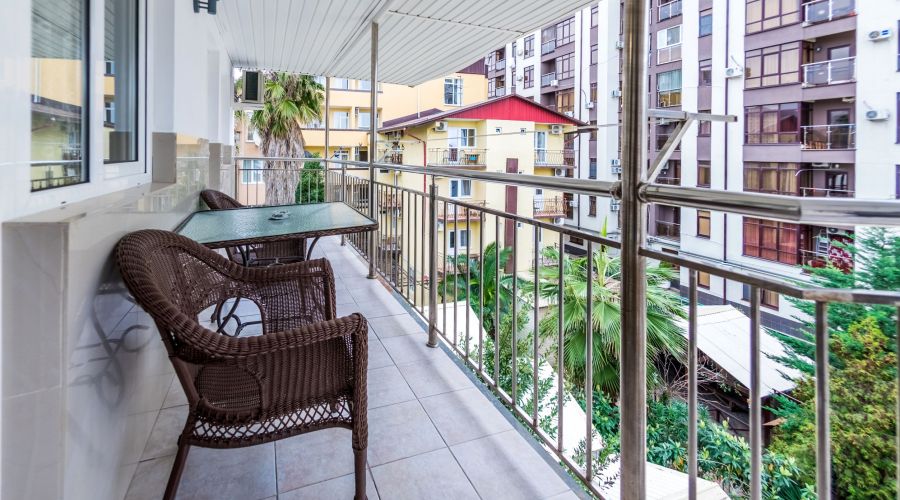 Апартаменты 4-местные с 1 спальней