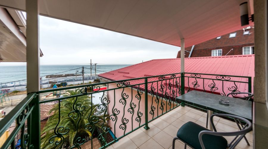 Апартаменты 4-местные вид на море